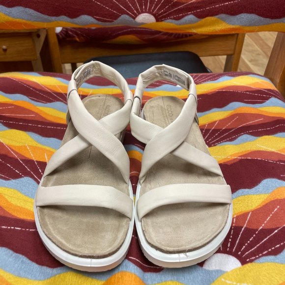 ecco corksphere sandal m flat